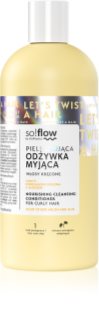 so!flow Curly Hair Nourishing Cleansing Conditioner après-shampoing nettoyant pour cheveux bouclés 200 ml