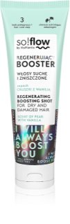 so!flow Dry and Damaged Hair Regenerating Boosting Shot regeneráló szérum száraz és sérült hajra 75 ml