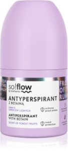so!flow Antiperspirant antiperspirant roll-on pro ženy Betain Scent Of Forest Fruits 50 ml