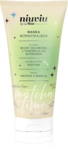 so!flow Matcha Time Strengthening Hair Mask masque nourrissant intense pour cheveux abîmés et fragiles 200 ml