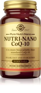 Solgar Nutri-Nano Koenzym Q-10 tobolky s koenzymem Q10 50 cps