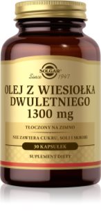 Solgar Olej z Wiesiołka dwuletniego kapsułki do utrzymania prawidłowego poziomu cholesterolu 30 caps.
