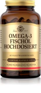 Solgar Omega-3 Fischöl Hochdosiert Kapseln mit essenziellen Fettsäuren