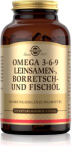 Solgar Omega 3-6-9 Kapseln mit essenziellen Fettsäuren