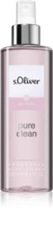s.Oliver So Pure Pure Clean tělový sprej pro ženy 250 ml