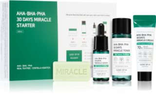 Some By Mi AHA∙BHA∙PHA 30 Days Miracle conjunto para pele problemática, acne