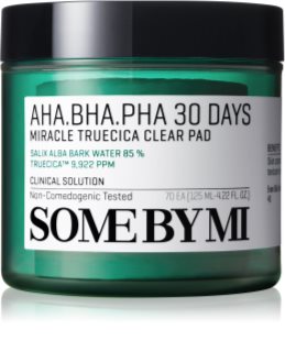 Some By Mi AHA∙BHA∙PHA 30 Days Miracle Truecica Clear Pad cleansing pads for problem skin, acne 70 pc