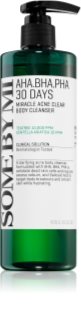Some By Mi AHA∙BHA∙PHA 30 Days Miracle Acne Clear Body Cleanser foaming cleansing gel for problem and oily skin 400 g