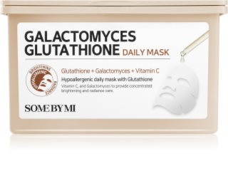 Some By Mi Galactomyces Glutathione Daily Mask Pack brightening sheet mask large pack 30 pc