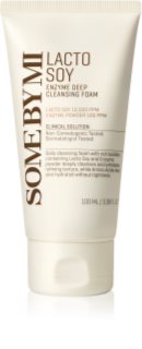 Some By Mi Lacto Soy Enzyme Deep Cleansing Foam mousse nettoyante en profondeur avec effets apaisants 100 ml