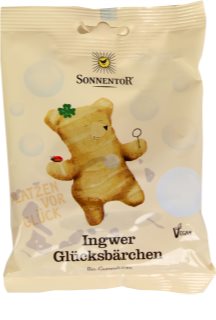 SONNENTOR Ingwer Glücksbärchen vegan želé bonbóny se zázvorem 100 g