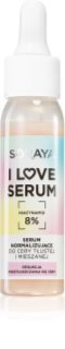 Soraya I Love Serum флюїд, нормалізуючий діяльність сальних залоз 8% Niacinamid 30 мл