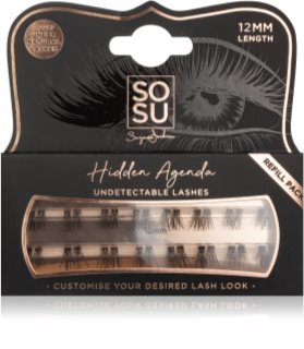 SOSU Cosmetics Hidden Agenda Undetectable Lashes пучкові накладні вії без вузликів
