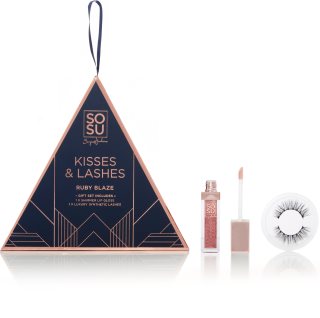 SOSU Cosmetics Limited Edition Kisses & Lashes coffret cadeau Ruby Blaze