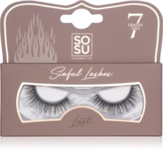 SOSU Cosmetics 7 Deadly Sins Lashes umetne trepalnice