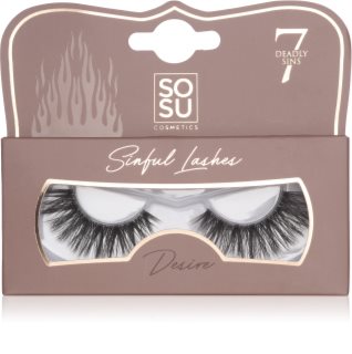 SOSU Cosmetics 7 Deadly Sins Lashes künstliche Wimpern