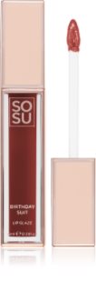 SOSU Cosmetics Satin Lip Glaze hidratáló ajakfény