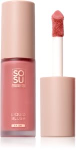 SOSU Cosmetics Liquid Blush Flytande rouge Skugga Dusk 9 ml