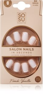 SOSU Cosmetics Salon Nails umetni nohti odtenek French Vanilla 30 kos