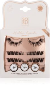 SOSU Cosmetics Hidden Agenda Lash Kit Lösögonfransar Ibiza 1 st.