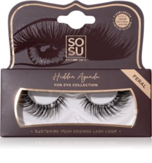 SOSU Cosmetics Hidden Agenda Fox Eye Collection umělé řasy