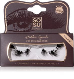 SOSU Cosmetics Hidden Agenda Fox Eye Collection umelé mihalnice