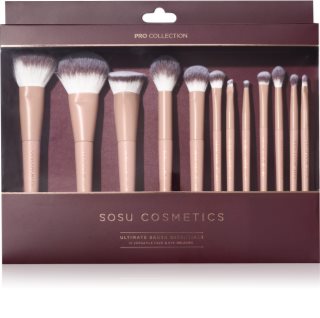 SOSU Cosmetics Ultimate Brush Essentials kit de pinceaux