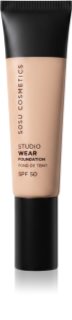SOSU Cosmetics Studio Wear high cover foundation SPF 50