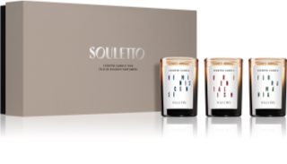Souletto Scented Candle Trio set cadou