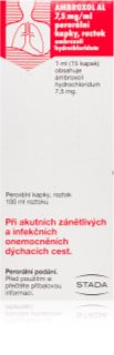 STADA Ambroxol AL 7,5 mg/1 ml kapky pro podporu vykašlávání 100 ml