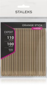 Staleks Expert Orange stick palitos de madeira para cutículas 100 un.