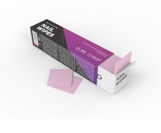 Staleks Expert Nail Wipes utěrky pro odstranění gelových a akrylových nehtů 400 ks