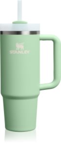 Stanley Quencher H2.O FlowState™ Tumbler copo de aço inoxidável com palhinha média Pistachio 890 ml