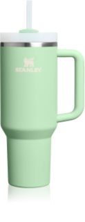 Stanley Quencher H2.O FlowState™ Tumbler nerūsējoša pudele ar salmiņu liela izmēra Pistachio 1180 ml