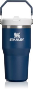 Stanley IceFlow™ Flip Straw 2.0 Tumbler termo de acero inoxidable dark navy 1 ud