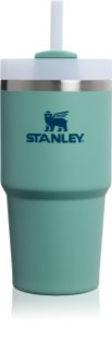 Stanley Quencher H2.O FlowState™ Tumbler неръждаема термочаша със сламка малък Spring Green 590 мл.