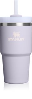 Stanley Quencher H2.O FlowState™ Tumbler неръждаема термочаша със сламка малък Purple Dust 590 мл.