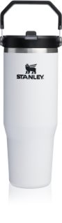 Stanley IceFlow™ Flip Straw 2.0 Tumbler θερμός από ανοξείδωτο ατσάλι Chalk 890 ml