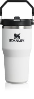 Stanley IceFlow™ Flip Straw 2.0 Tumbler неръждаема термобутилка за вода Chalk 590 мл.