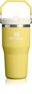 Stanley IceFlow™ Flip Straw 2.0 Tumbler неръждаема термобутилка за вода Daffodil 590 мл.