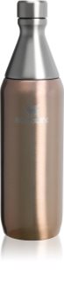 Stanley All Day Slim Bottle неръждаема бутилка за вода Pale Gold Shine 600 мл.