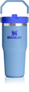 Stanley IceFlow™ Flip Straw 2.0 Tumbler неръждаема термобутилка за вода Blue Sky 410 мл.