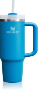 Stanley Quencher H2.O FlowState™ Tumbler copo de aço inoxidável com palhinha média Azure 890 ml