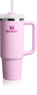 Stanley Quencher H2.O FlowState™ Tumbler copo de aço inoxidável com palhinha média Cherry Blossom 890 ml