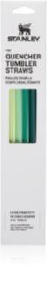 Stanley The Quencher Tumbler Straws rezerves salmiņi 1180 ml Green 4 gab.