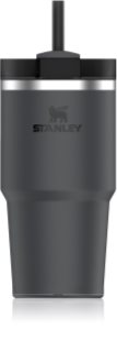 Stanley Quencher H2.O FlowState™ Tumbler pahar din oțel inoxidabil cu pai Black 2.0 590 ml