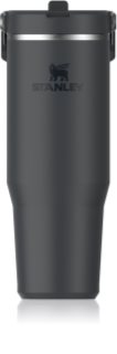 Stanley IceFlow™ Flip Straw Tumbler sticlă inoxidabilă pentru apă Black 2.0 890 ml