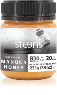 Steens Manuka Honey UMF 20+ (830+ MGO) podpora správného fungování organismu 225 g