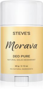Steve's DEO PURE Morava deodorant fără conținut săruri de aluminiu 60 g