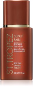 St.Tropez Sunlit Skin Bronzing Tint + Tan Isepruunistav kreem näole 1 tk